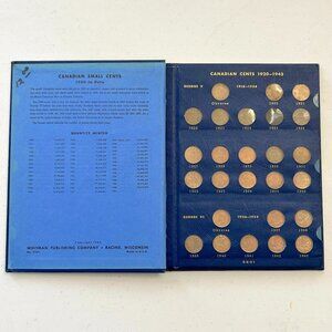 Comprehensive Collection of Canada 1920 to 1969 Pennies!